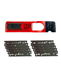 Chromstahl Wendemesser 48mm - 10er Pack