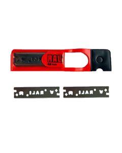 Chromstahl Wendemesser 48mm - 2er Pack